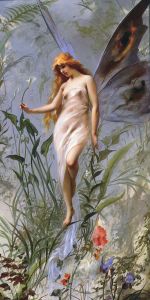 Lily Fairy, Falero Luis Ricardo, 1888 